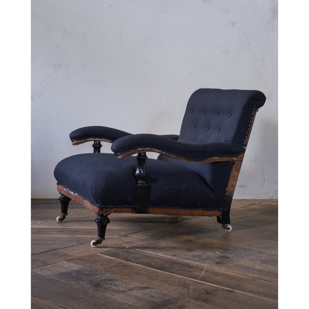 Antique Open Armchair - Mellier & co-Antique Seating-KONTRAST