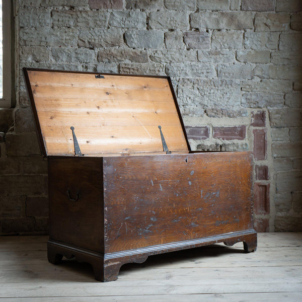Wooden blanket box vintage sale