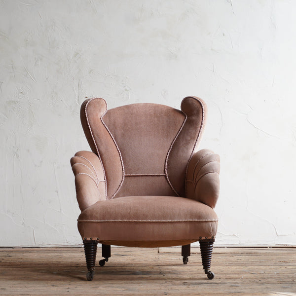 Antique shell back chair online