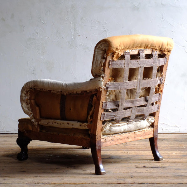 Antique claw foot chair for sale best sale