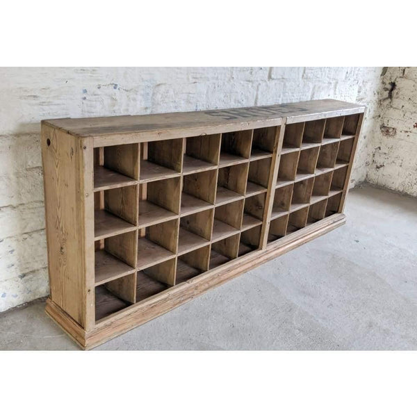 Pigeon Hole Storage Shelving