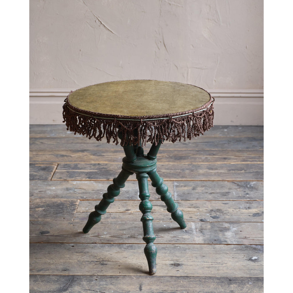 19th Century Gypsy Table - green-Antique Tables-KONTRAST