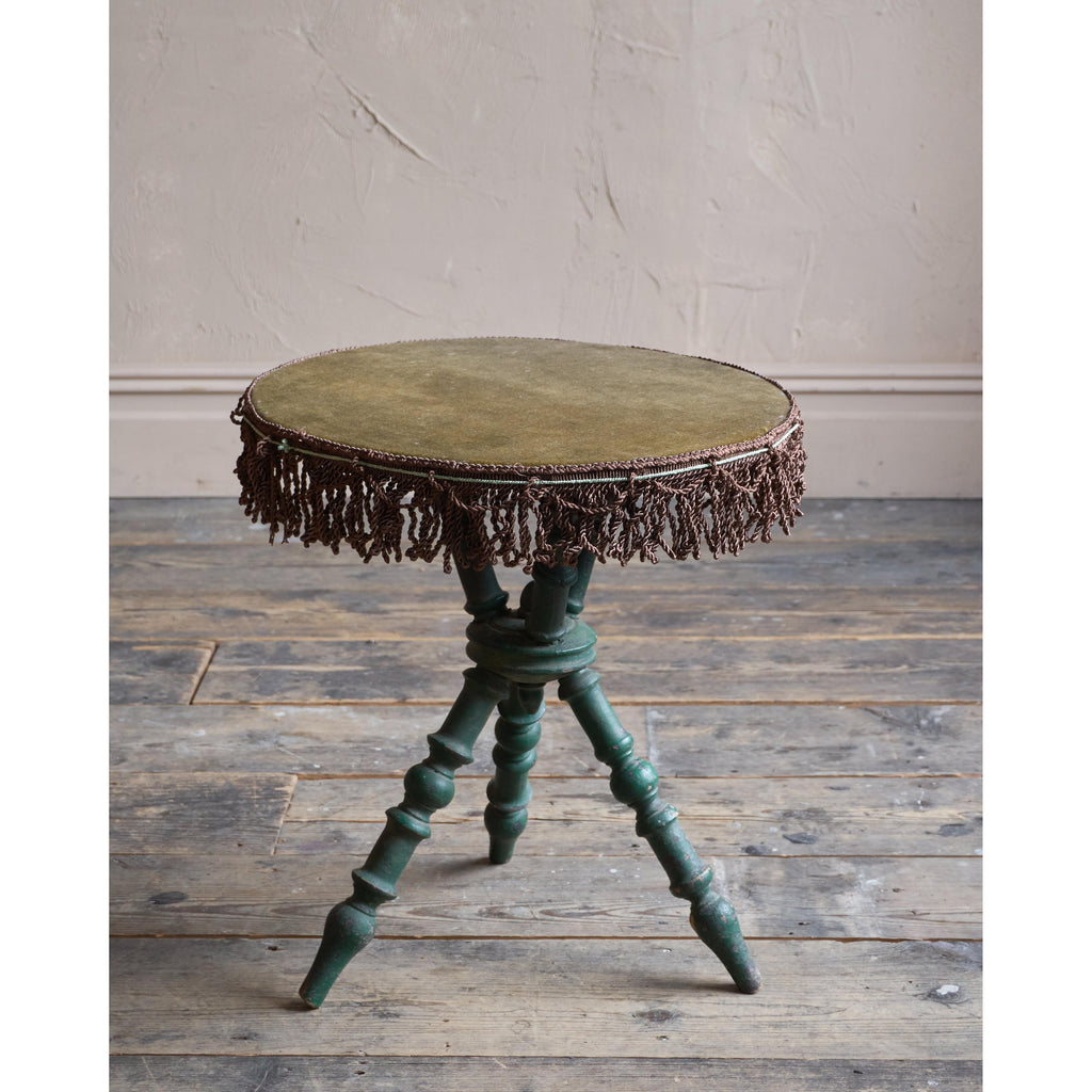 19th Century Gypsy Table - green-Antique Tables-KONTRAST