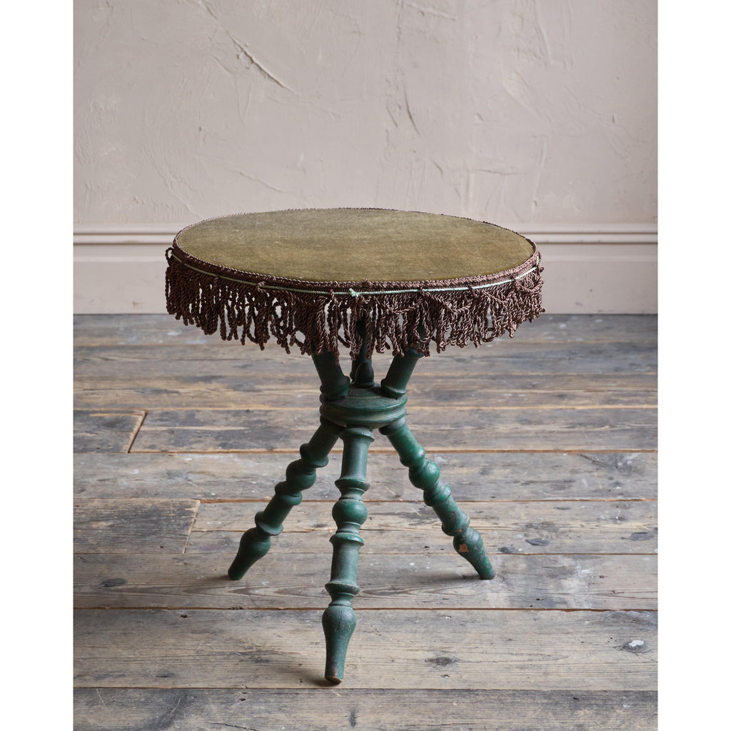 19th Century Gypsy Table - green-Antique Tables-KONTRAST