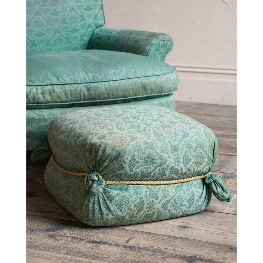 19th Century Horsehair Squab Floor Cushion-Antique Seating-KONTRAST