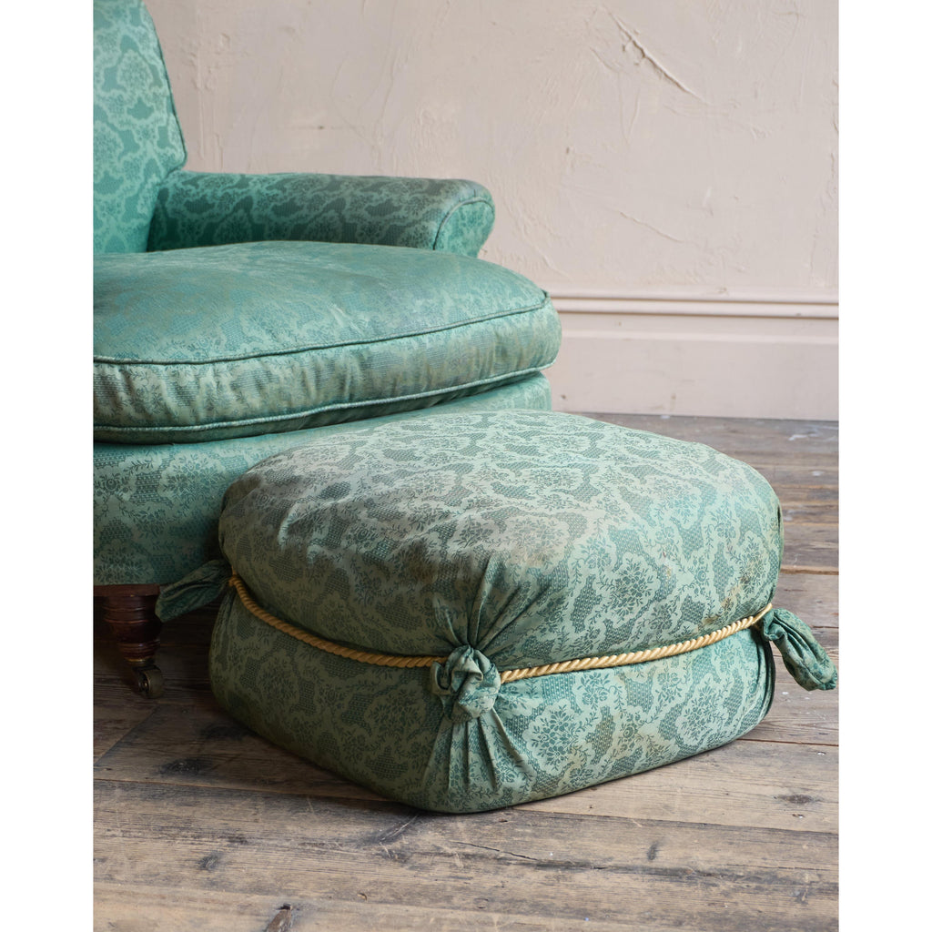 19th Century Horsehair Squab Floor Cushion-Antique Seating-KONTRAST