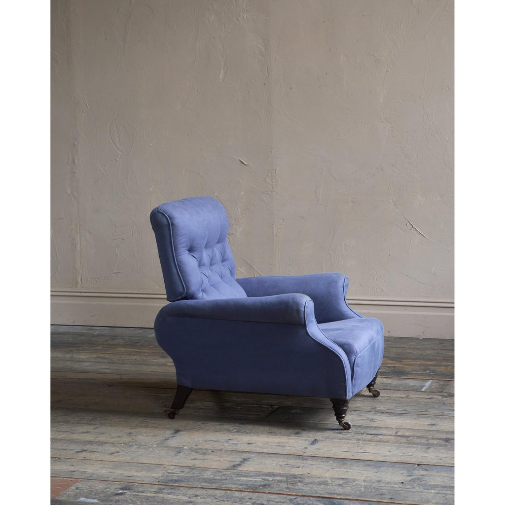 19th Century Reclining Armchair-Antique Seating-KONTRAST