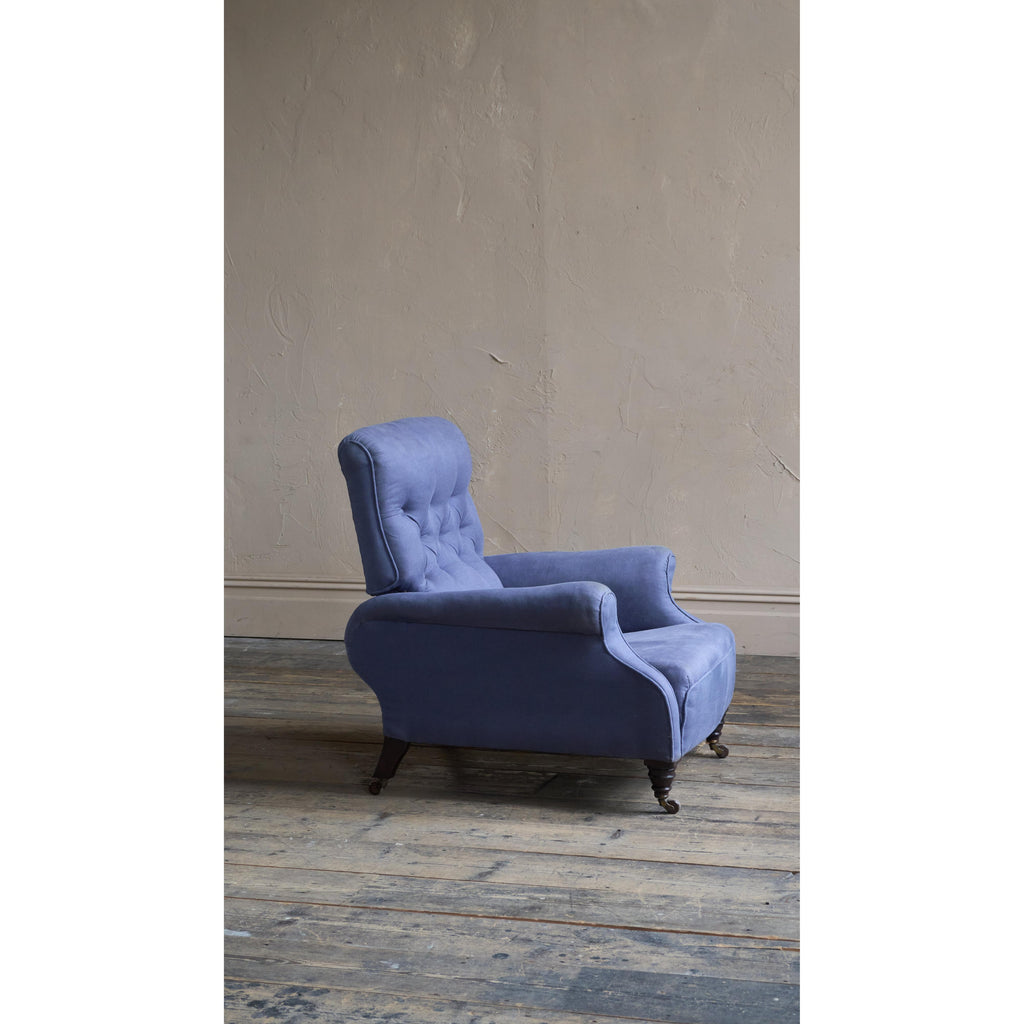 19th Century Reclining Armchair-Antique Seating-KONTRAST