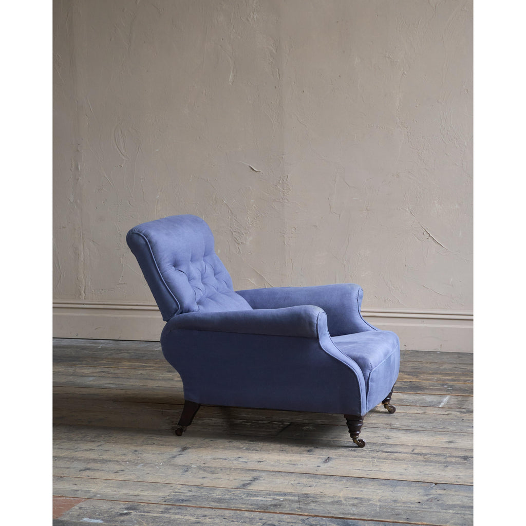 19th Century Reclining Armchair-Antique Seating-KONTRAST