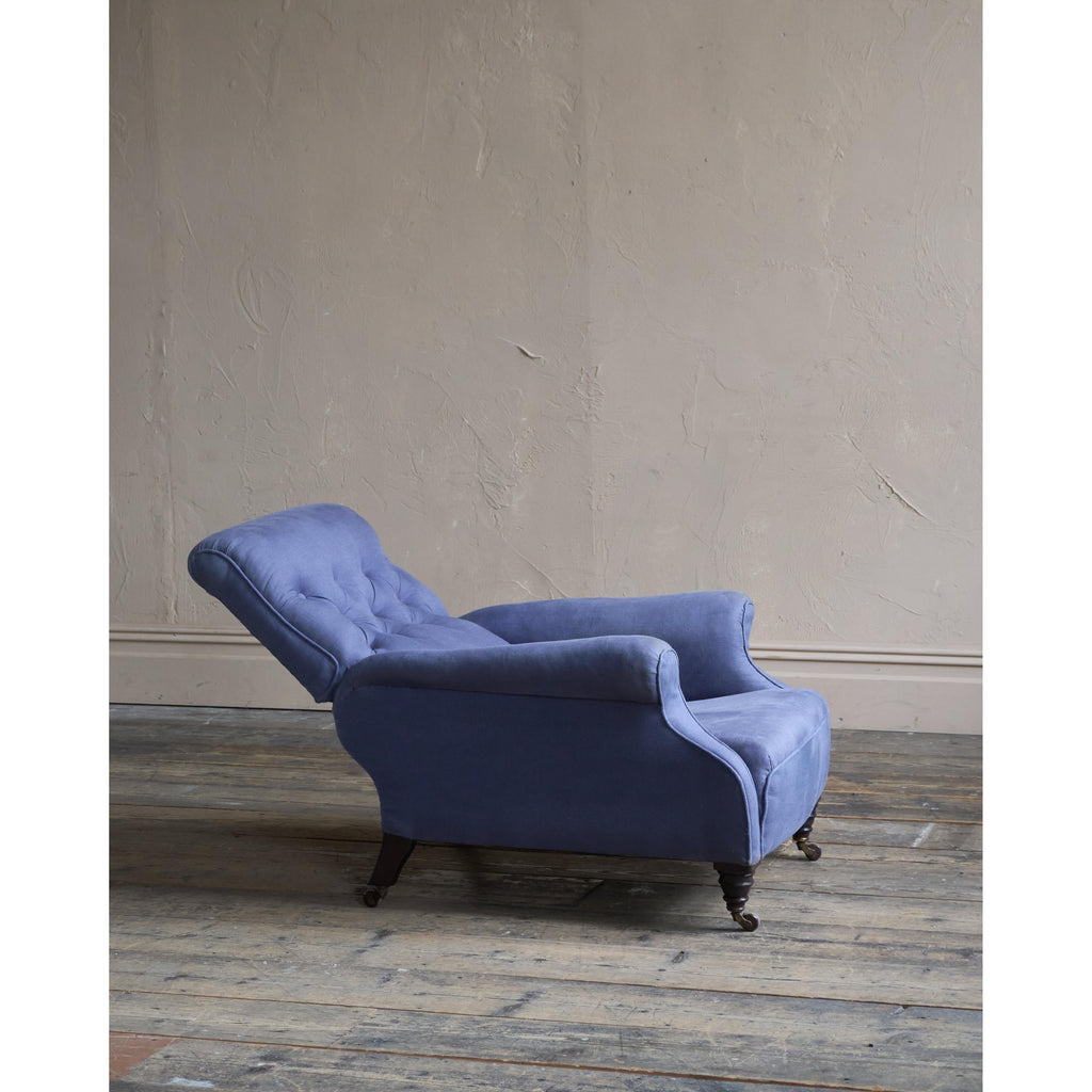 19th Century Reclining Armchair-Antique Seating-KONTRAST