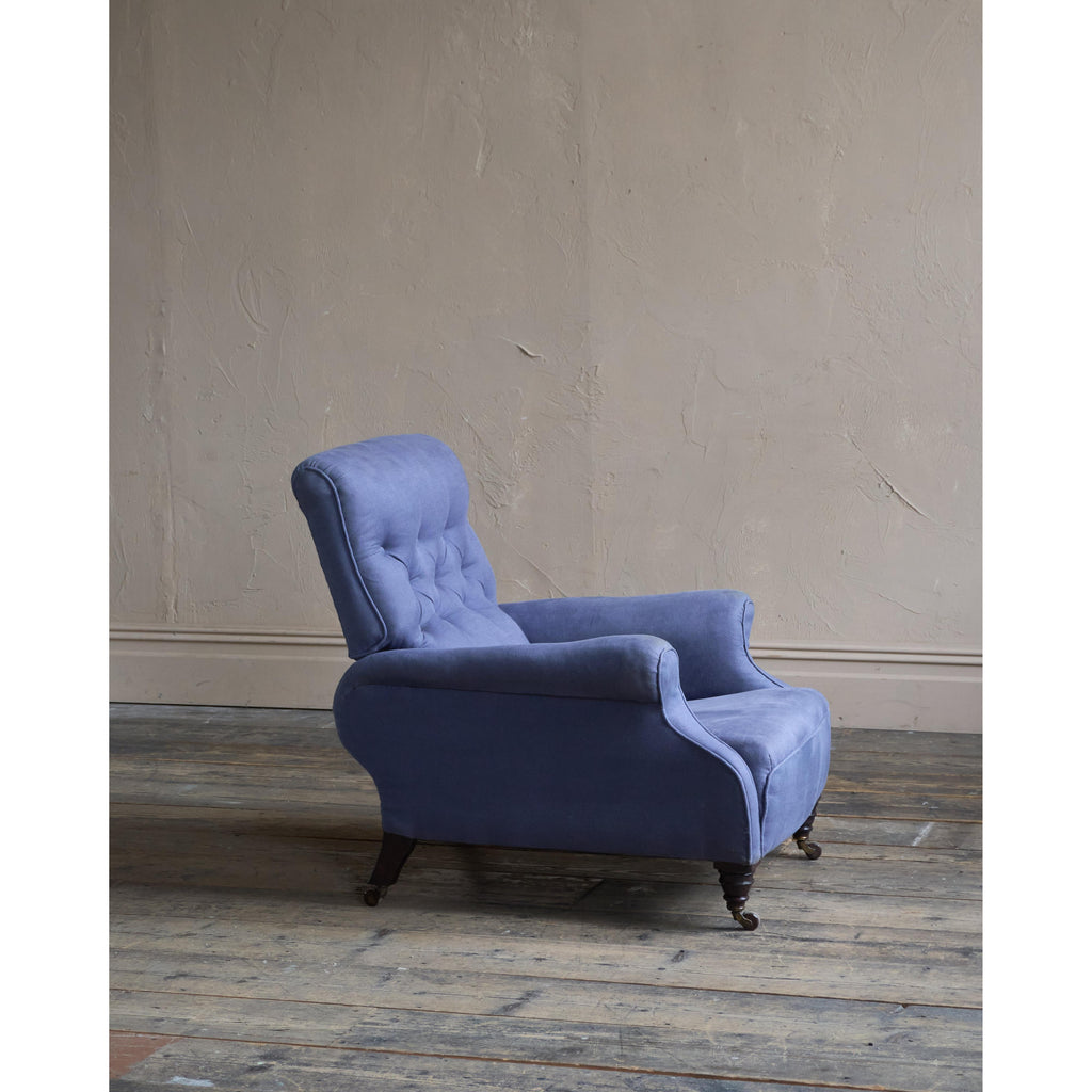 19th Century Reclining Armchair-Antique Seating-KONTRAST