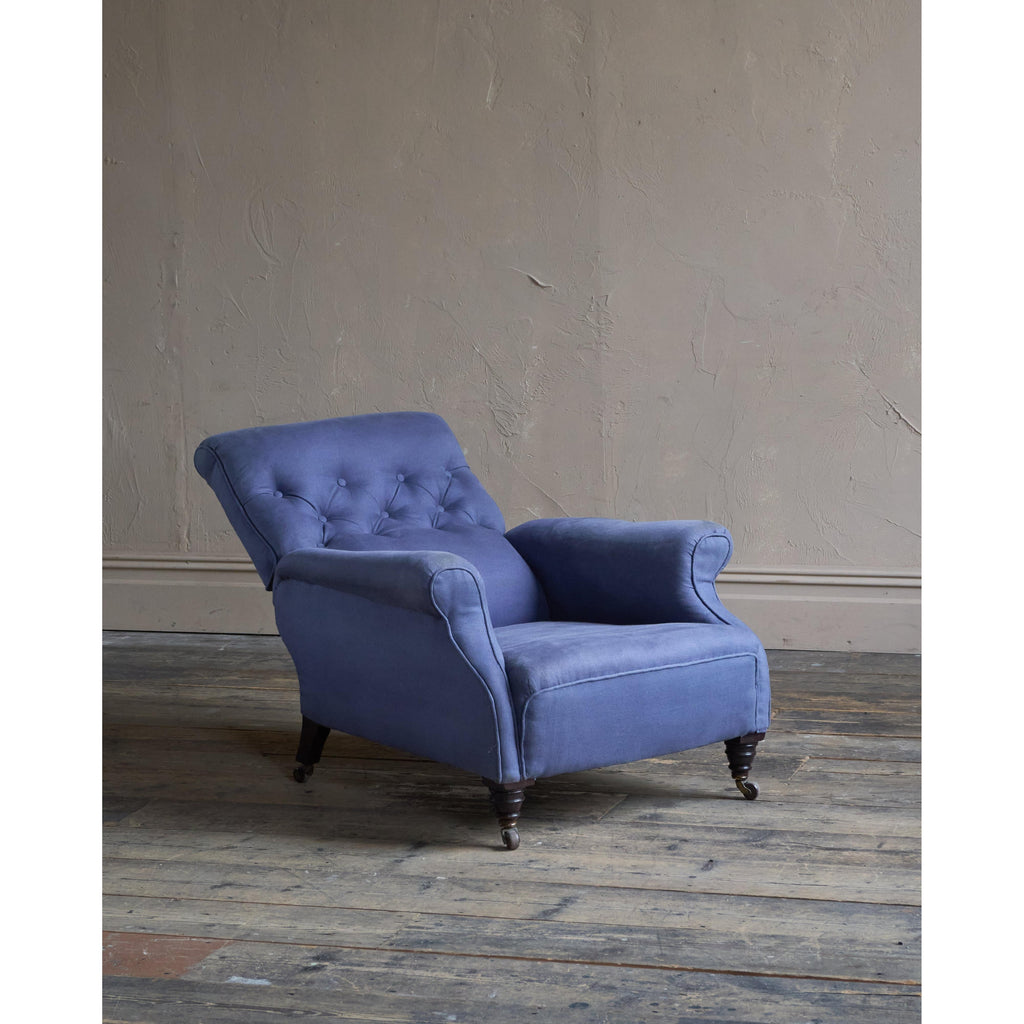 19th Century Reclining Armchair-Antique Seating-KONTRAST