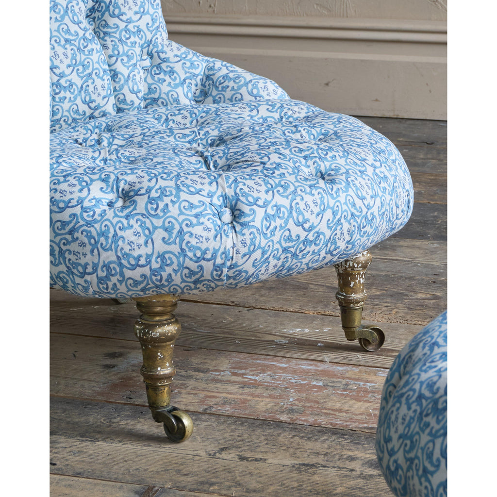 A Pair of Small Bedroom Chairs by Howard and Sons-Antique Seating-KONTRAST