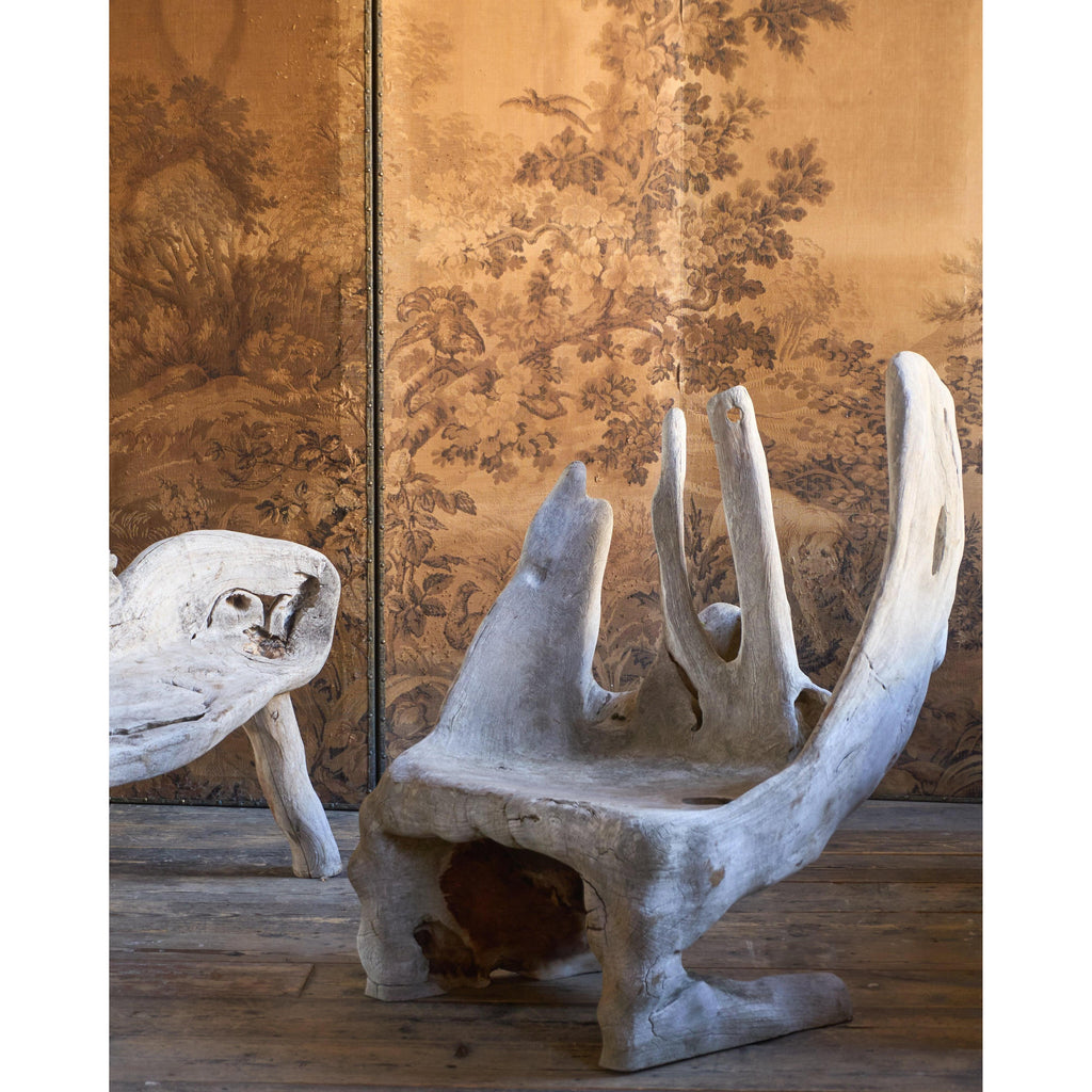 A Teak Tree Root Chair-Vintage Seating-KONTRAST