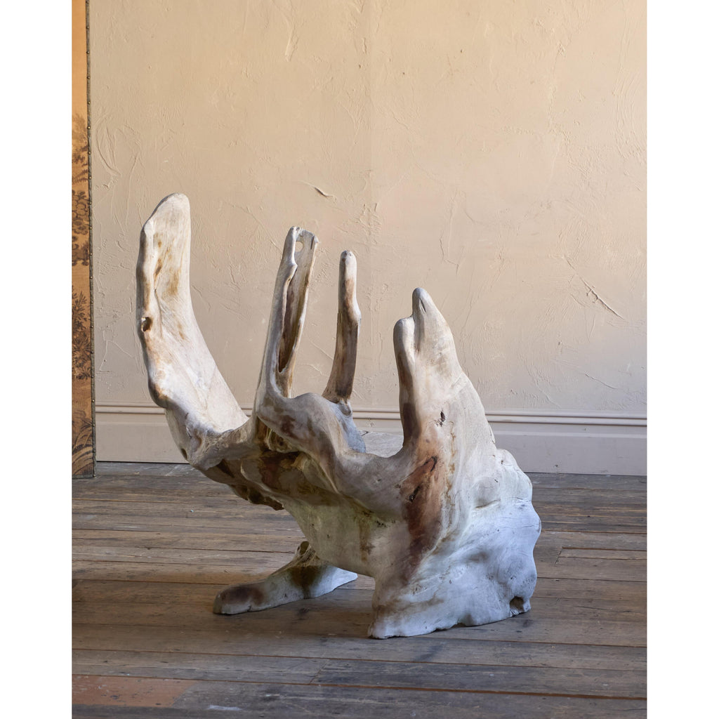 A Teak Tree Root Chair-Vintage Seating-KONTRAST