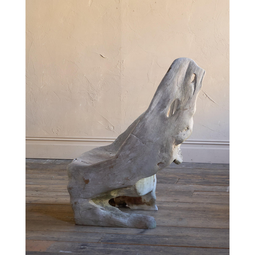 A Teak Tree Root Chair-Vintage Seating-KONTRAST