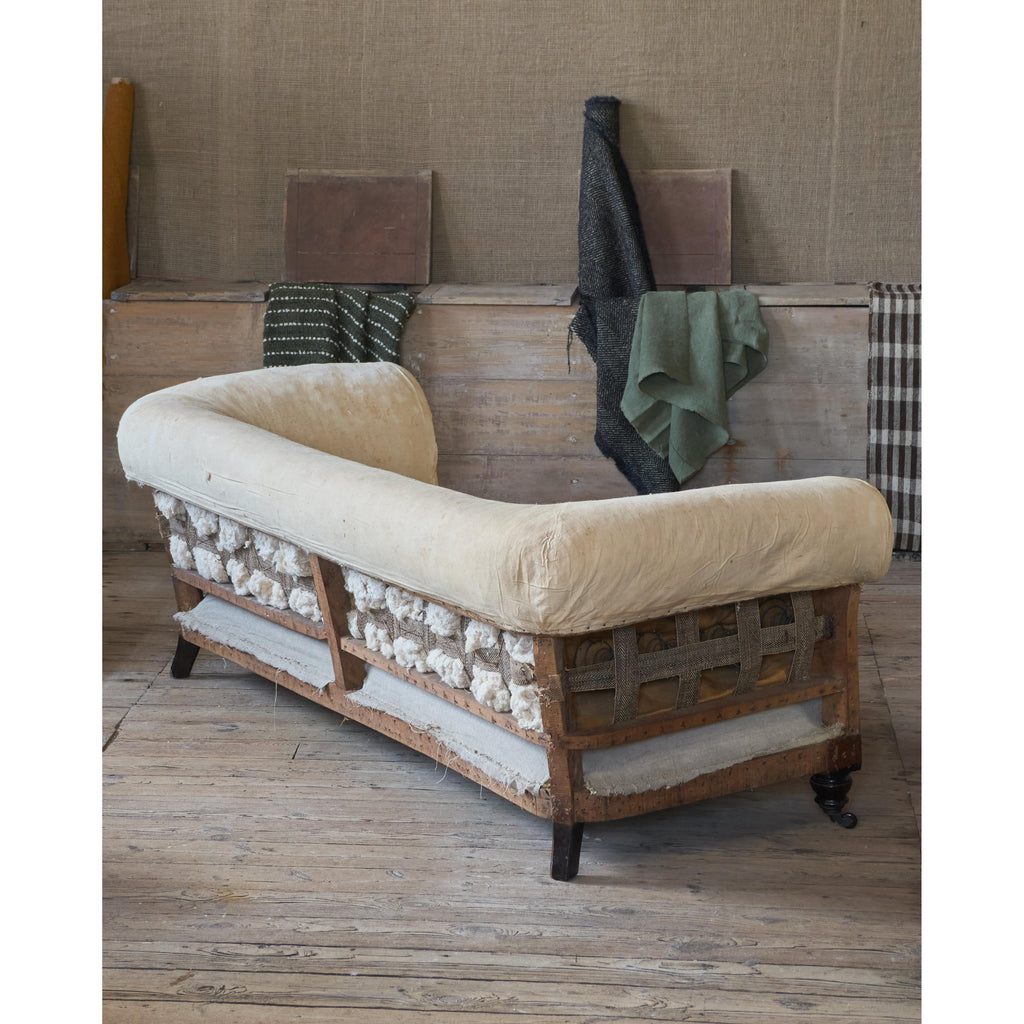 A Victorian Chesterfield Sofa for Upholstery-Antique Seating-KONTRAST