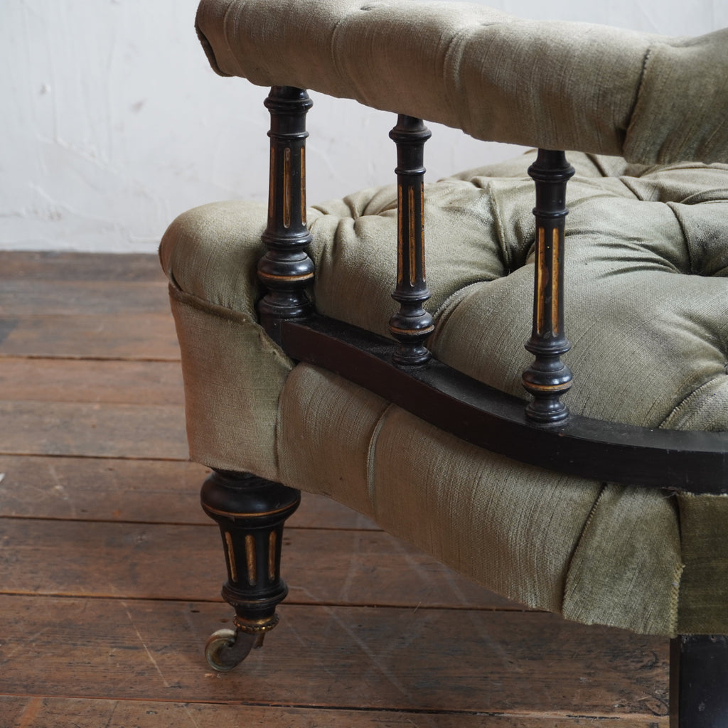 Aesthetic Movement Salon Settee-KONTRAST