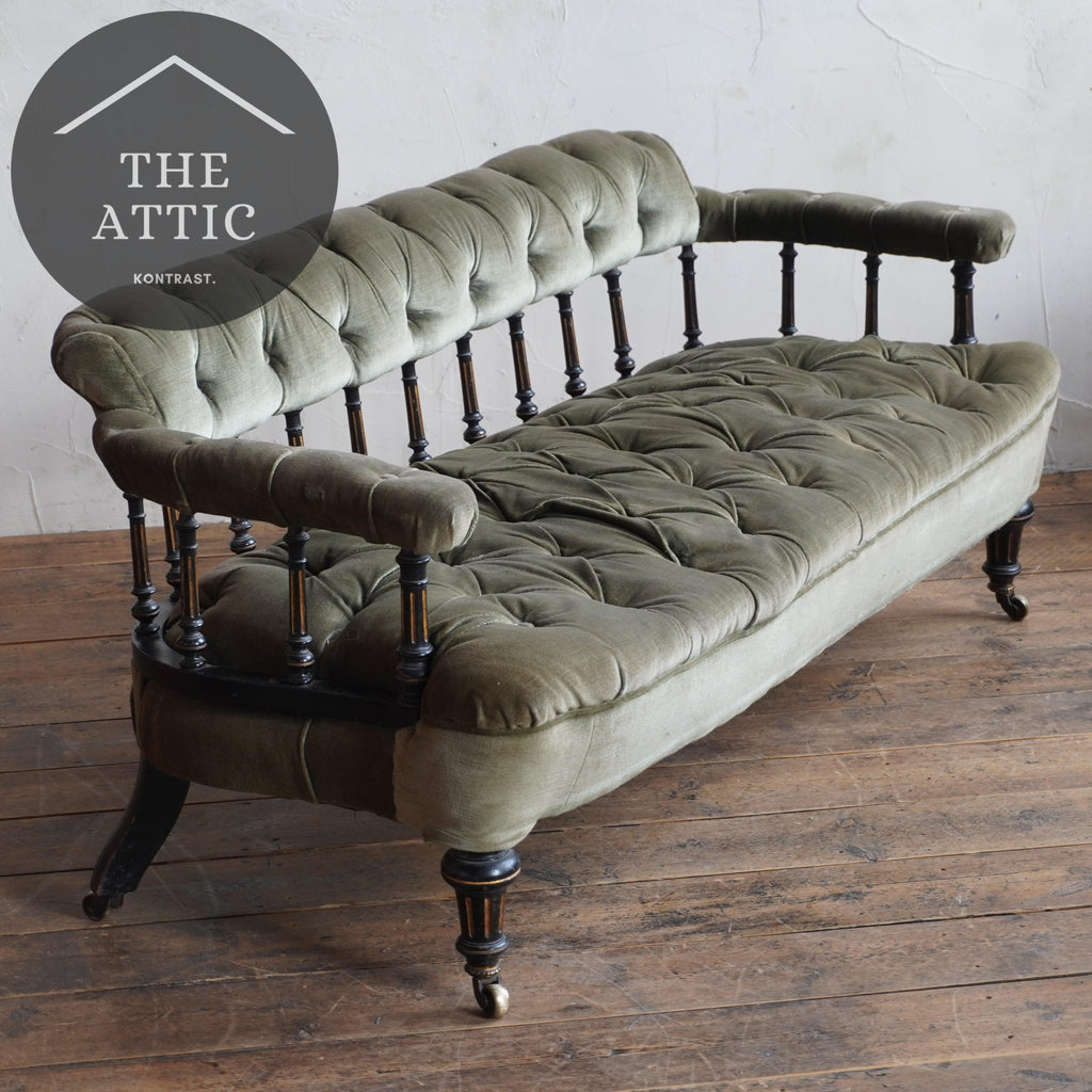 Aesthetic Movement Salon Settee-KONTRAST