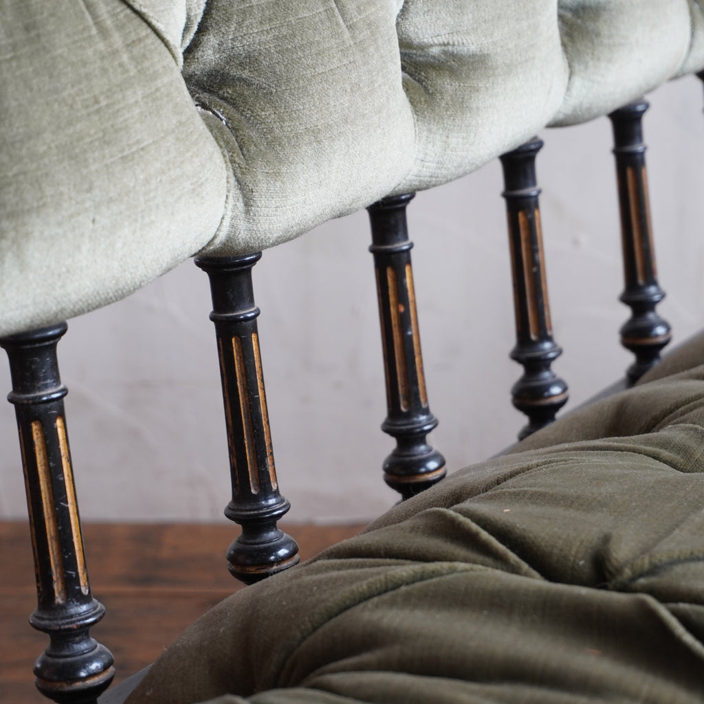 Aesthetic Movement Salon Settee-KONTRAST