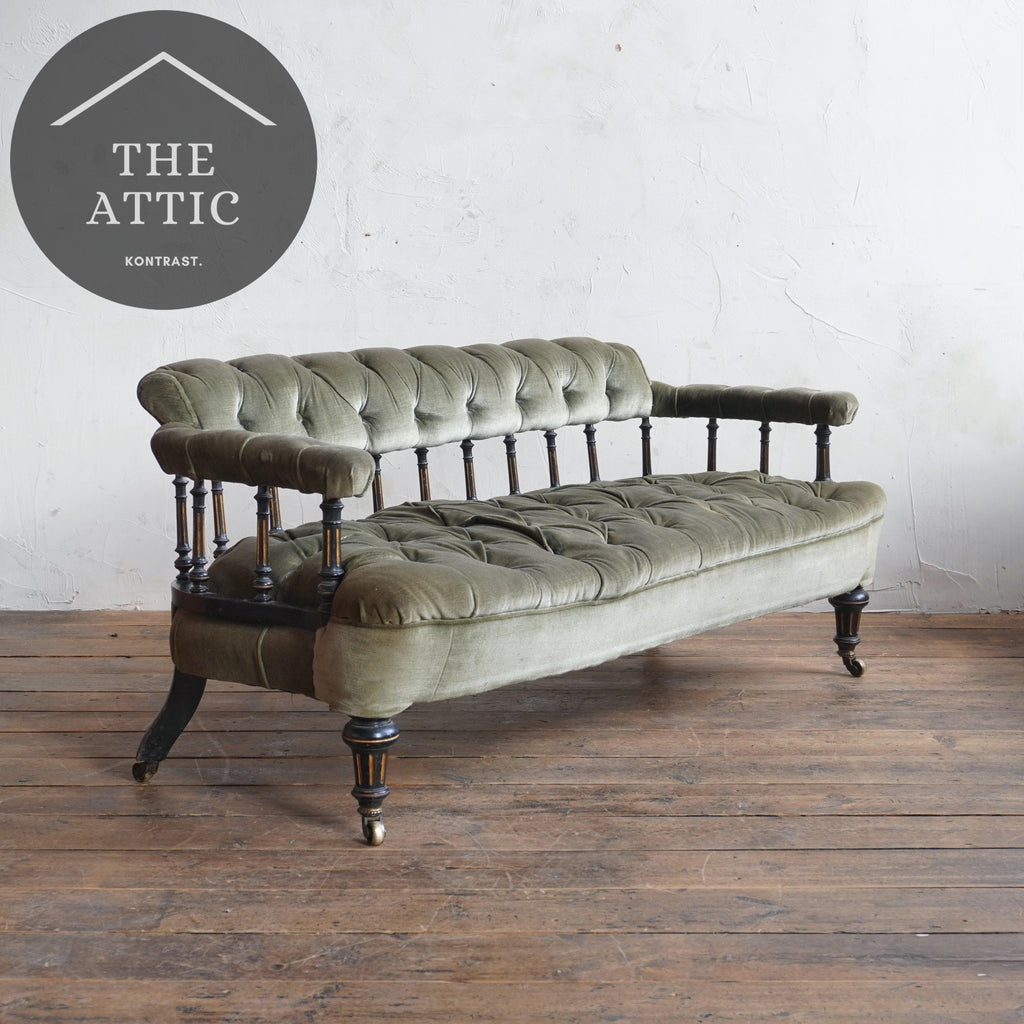 Aesthetic Movement Salon Settee-KONTRAST