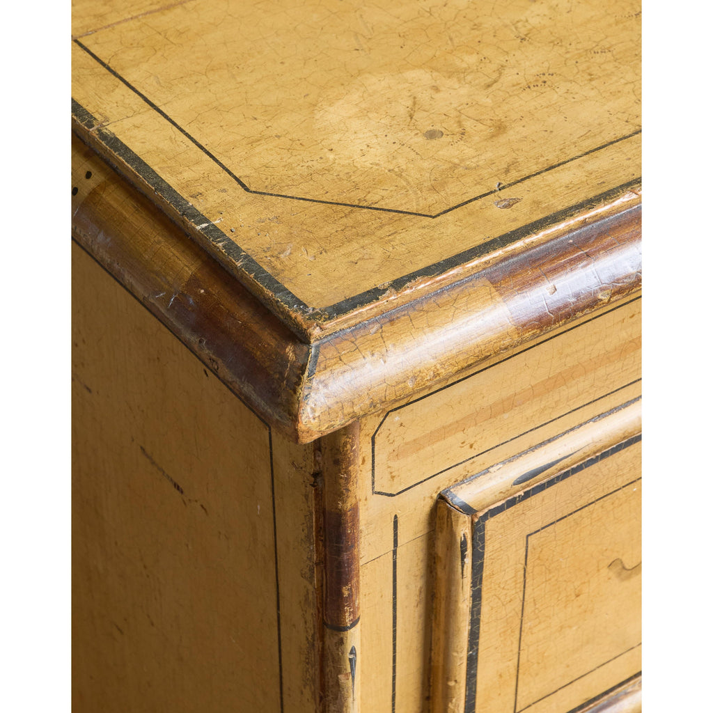 Aesthetic movement simulated bamboo Chest of Drawers-Antique Storage-KONTRAST