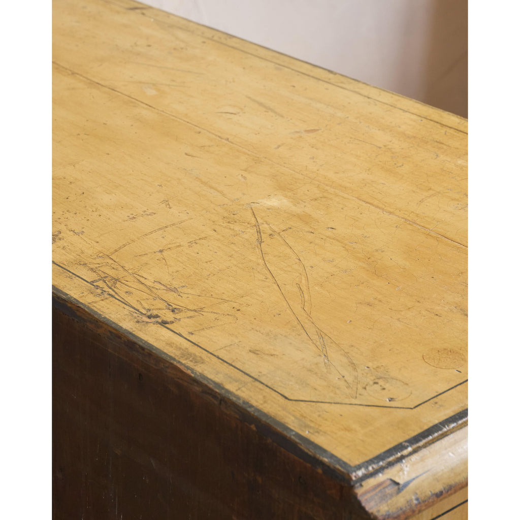Aesthetic movement simulated bamboo Chest of Drawers-Antique Storage-KONTRAST