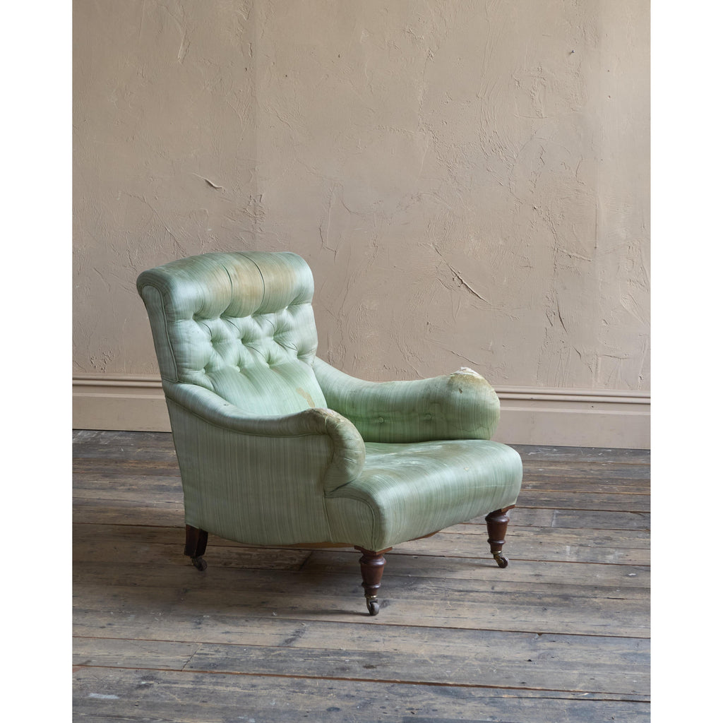 Antique Armchair in Howard style-Antique Seating-KONTRAST