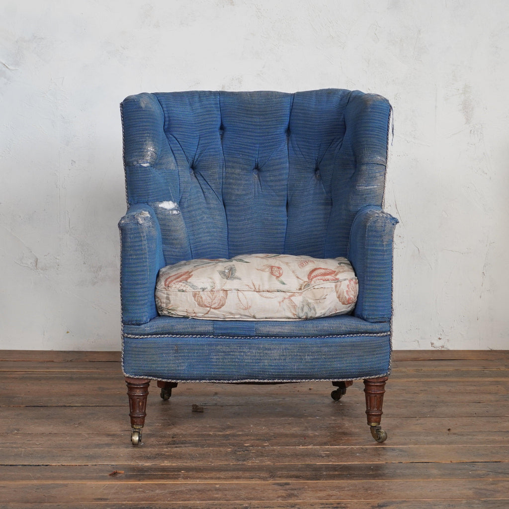 Antique Barrelback Armchair-Antique Seating-KONTRAST