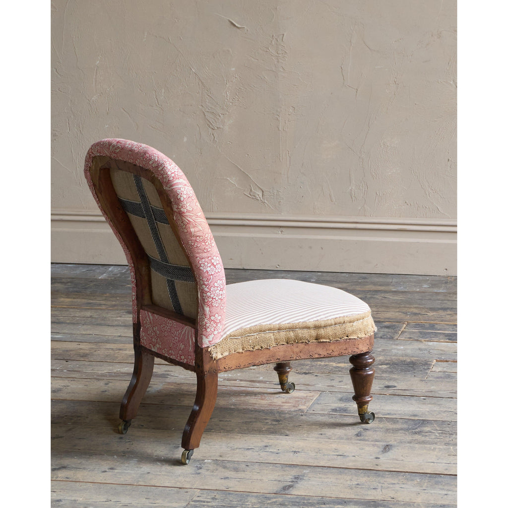 Antique Bedroom Chair by Hindley & Sons.-Antique Seating-KONTRAST
