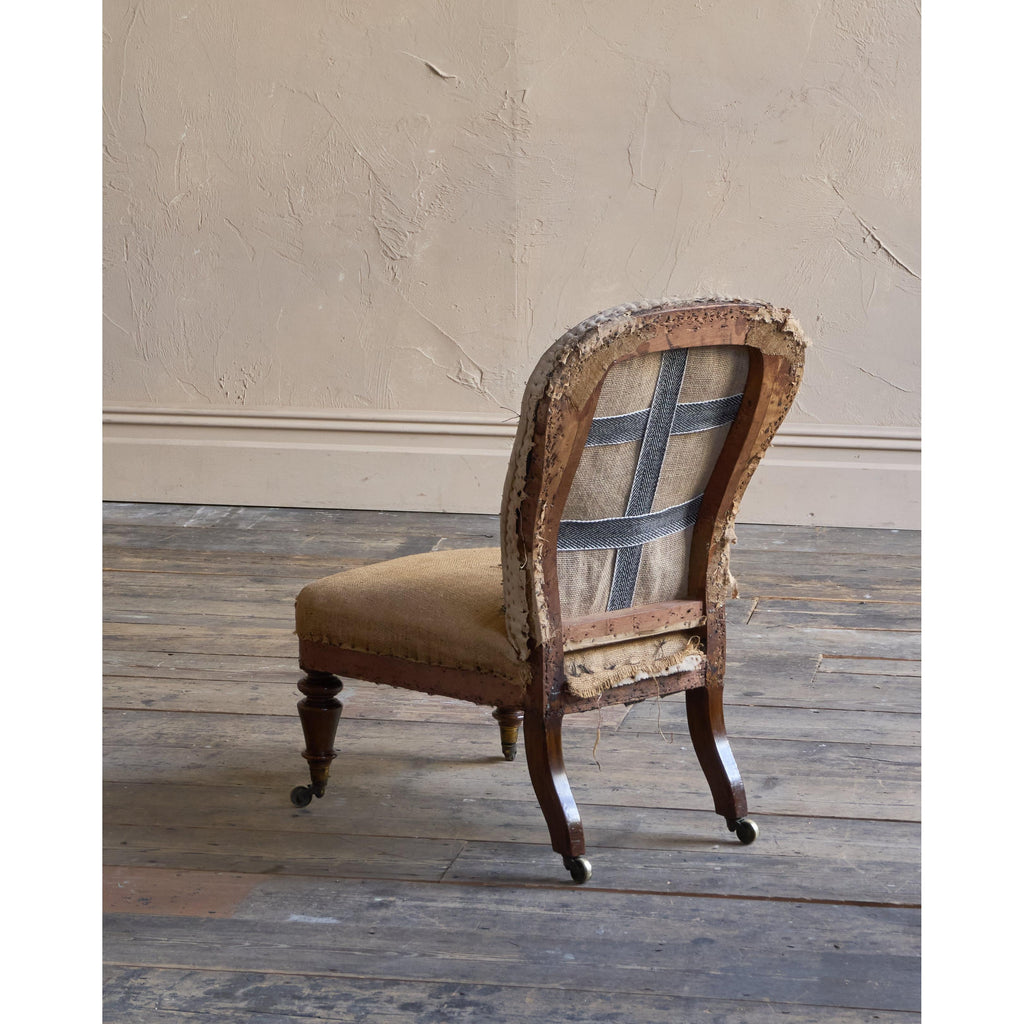 Antique Bedroom Chair by Hindley & Sons.-KONTRAST