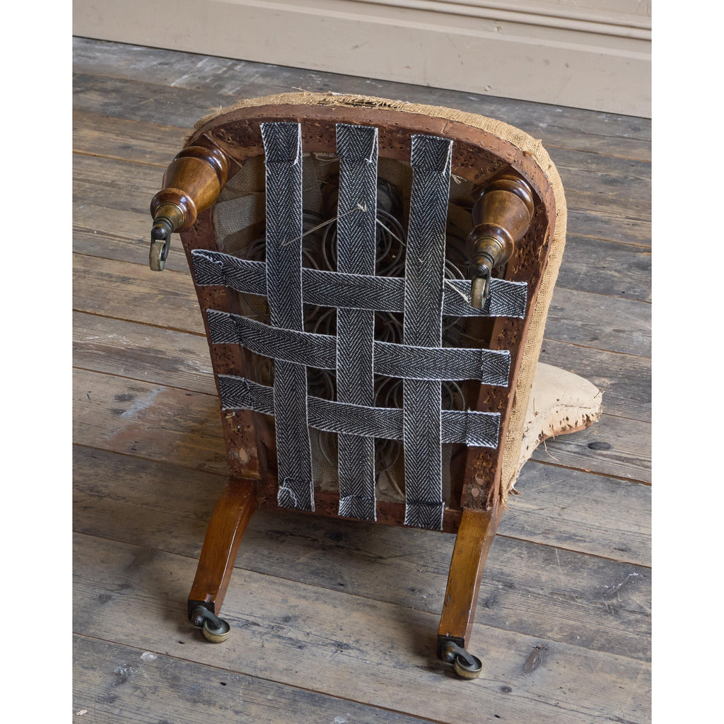Antique Bedroom Chair by Hindley & Sons.-KONTRAST