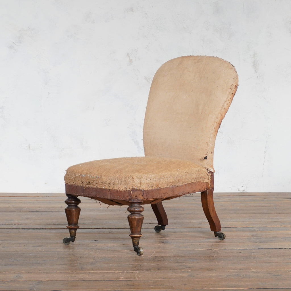Antique Bedroom Chair by Hindley & Sons.-KONTRAST
