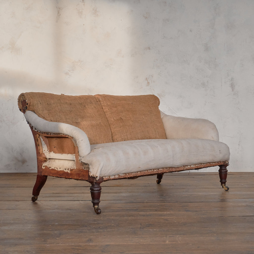 Antique Bedroom Sofa by Gillows-Antique Seating-KONTRAST