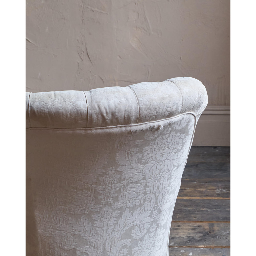 Antique Button Back Chair-Antique Seating-KONTRAST