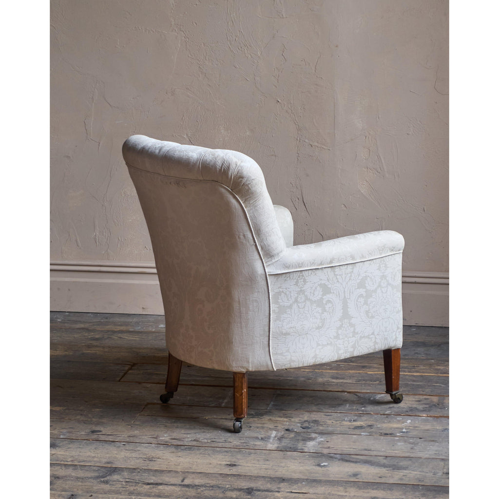 Antique Button Back Chair-Antique Seating-KONTRAST