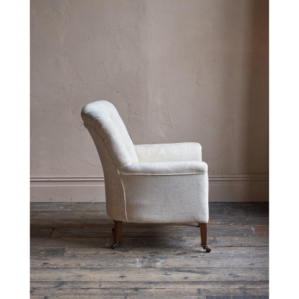 Antique Button Back Chair-Antique Seating-KONTRAST