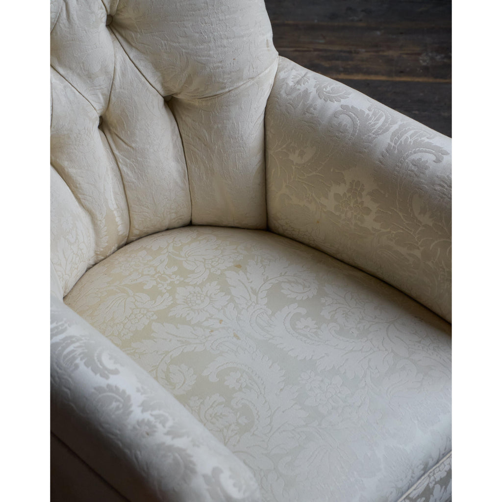 Antique Button Back Chair-Antique Seating-KONTRAST