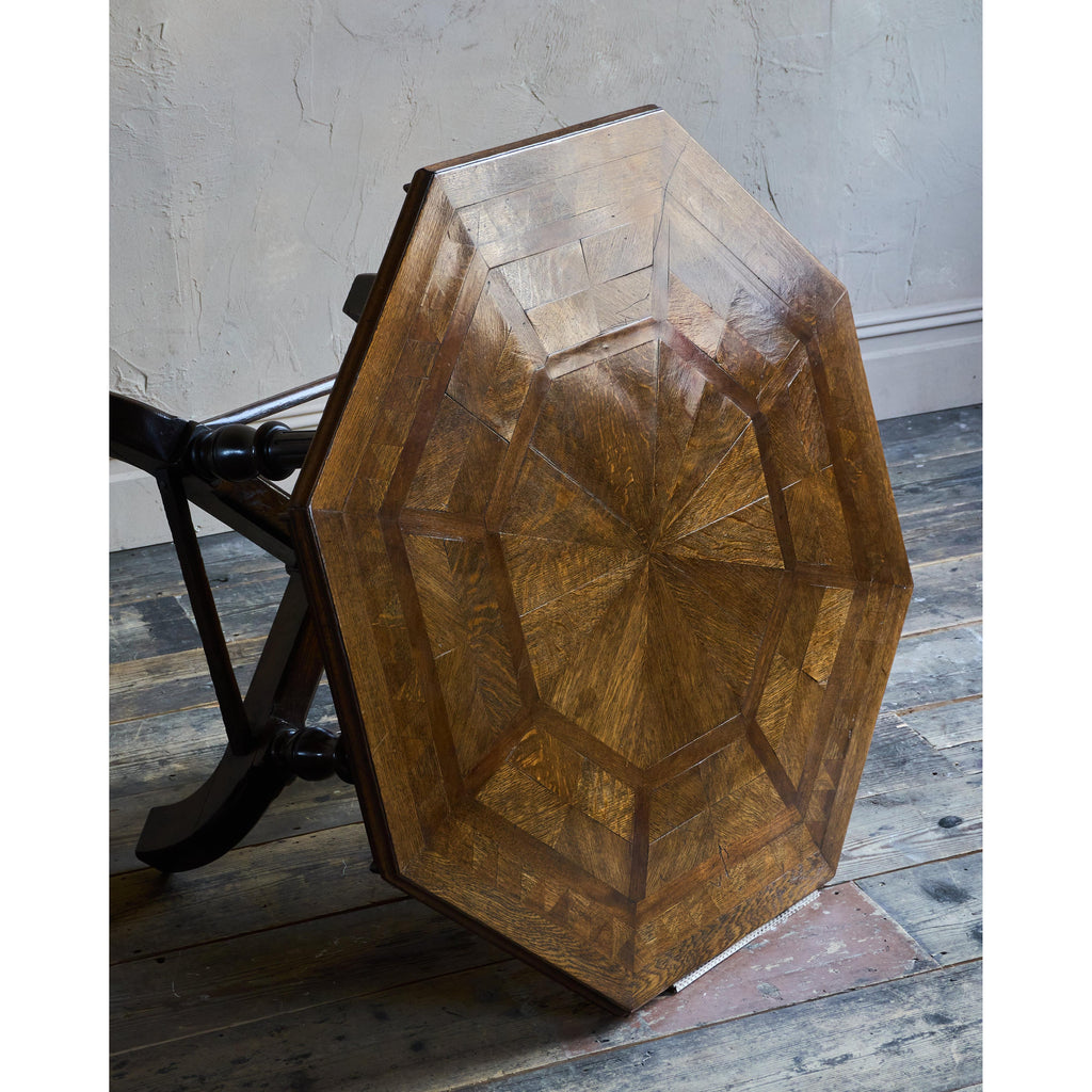 Antique Centre Table in the manner of Howard and Sons.-Antique Tables-KONTRAST