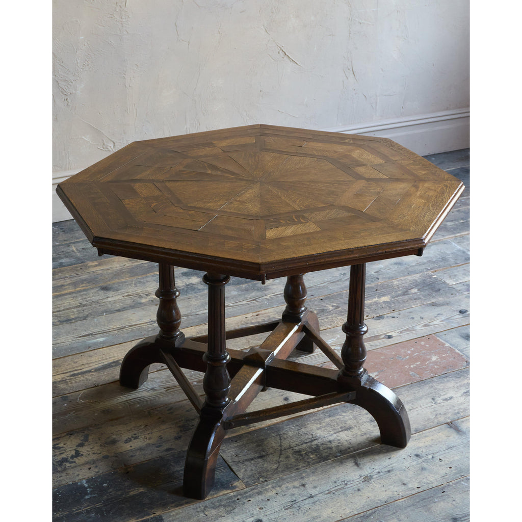 Antique Centre Table in the manner of Howard and Sons.-Antique Tables-KONTRAST