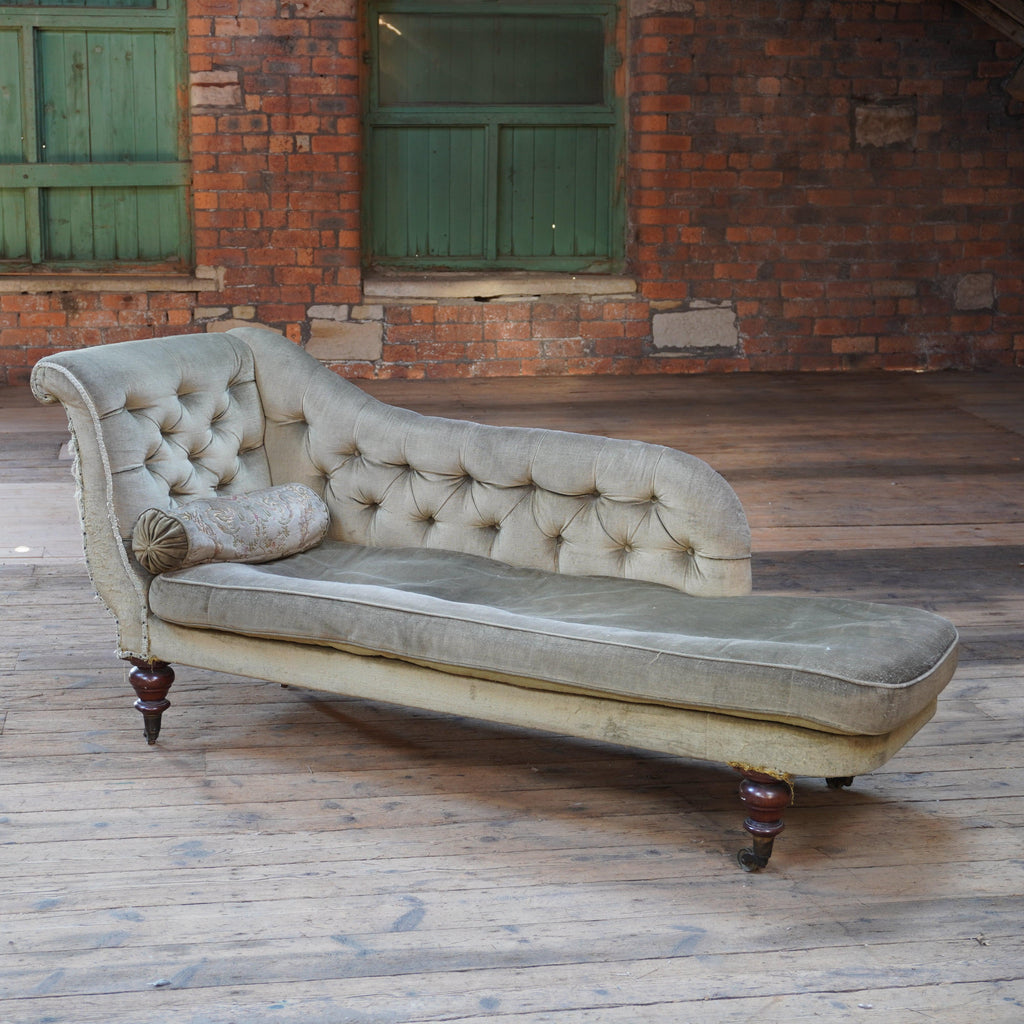 Antique Chaise Longue-Antique Seating-KONTRAST