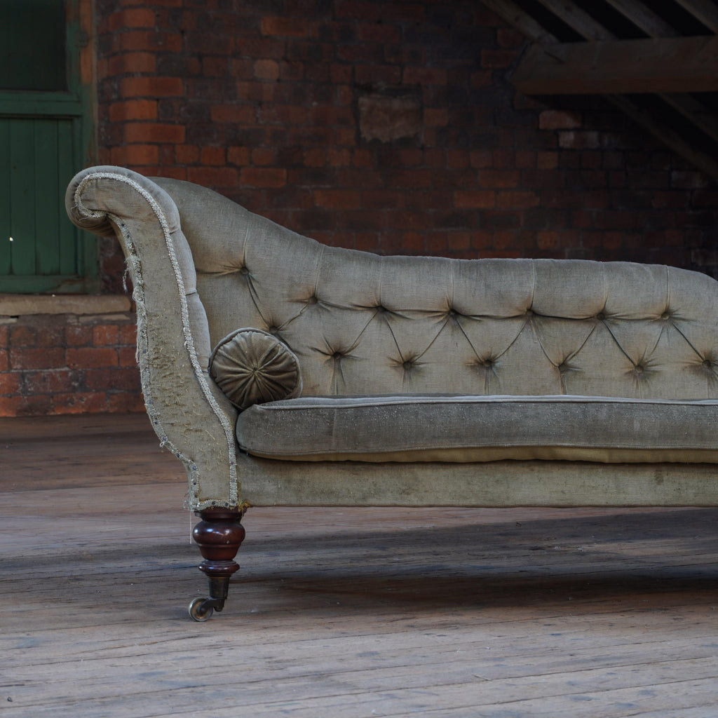 Antique Chaise Longue-Antique Seating-KONTRAST