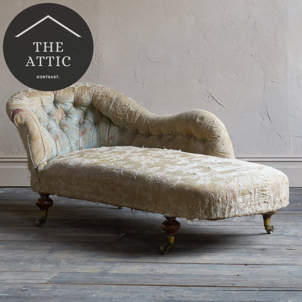 Antique Chaise Longue, Day Bed-KONTRAST