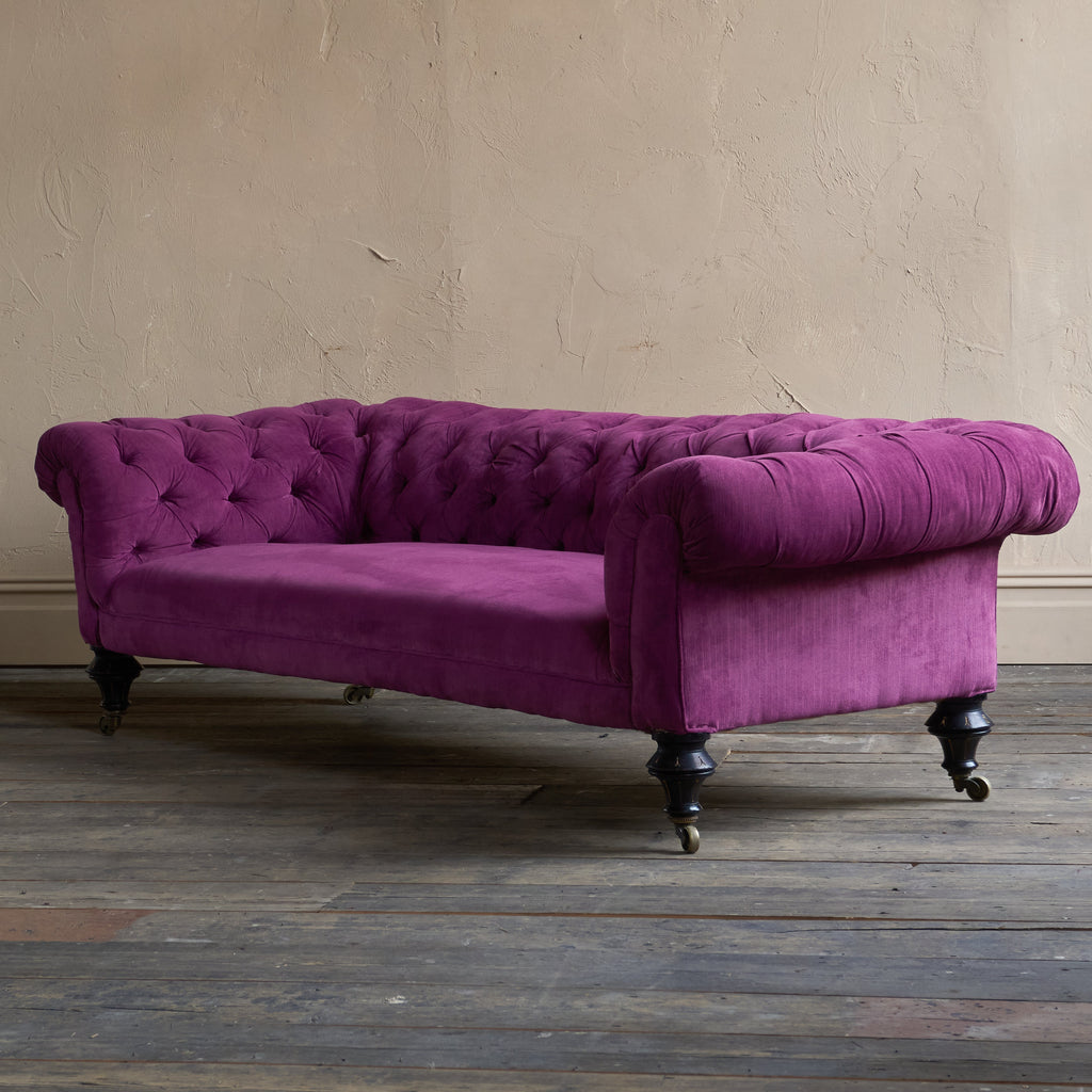 Antique Chesterfield sofa - aesthetic movement-Antique Seating-KONTRAST