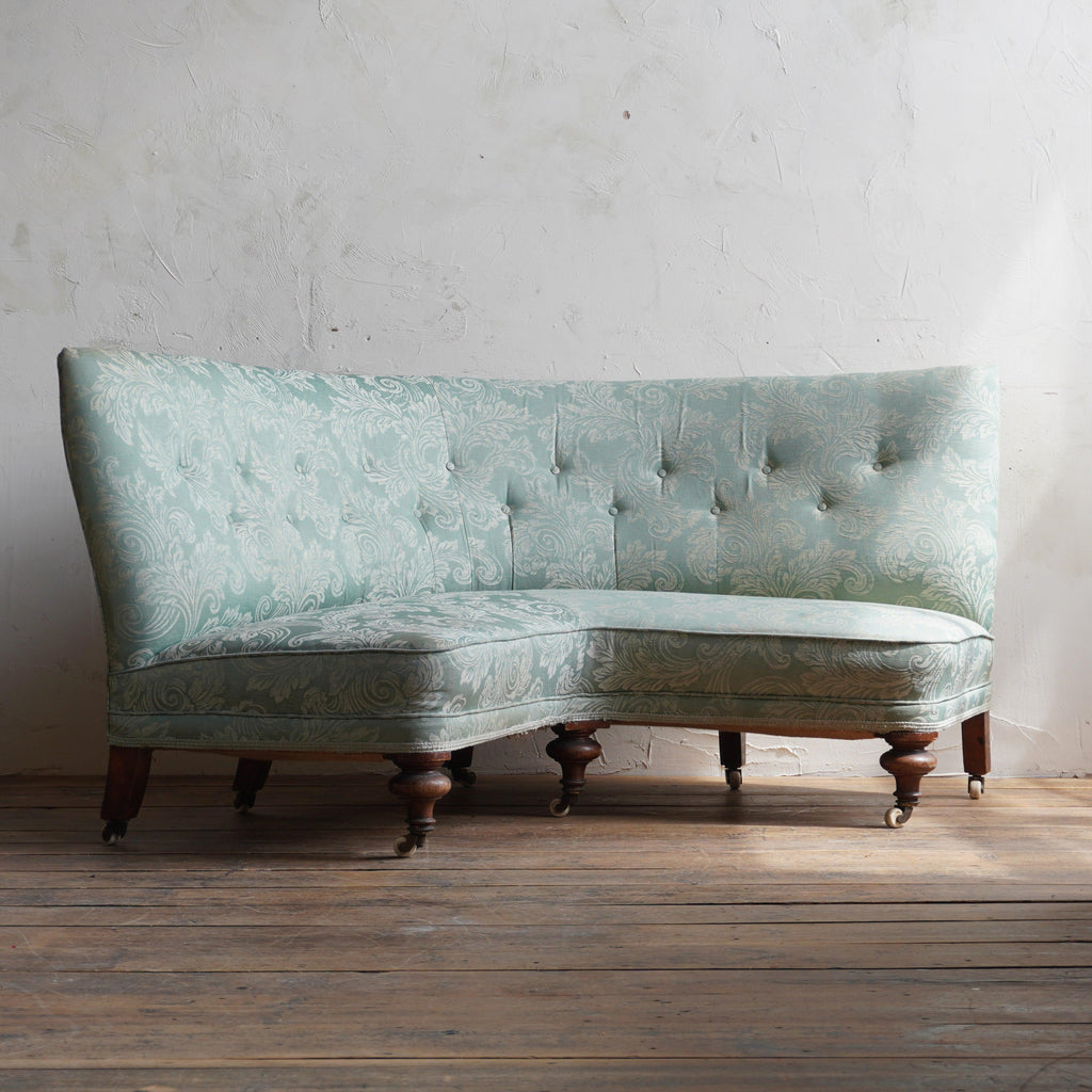 Antique Corner Sofa-Antique Seating-KONTRAST