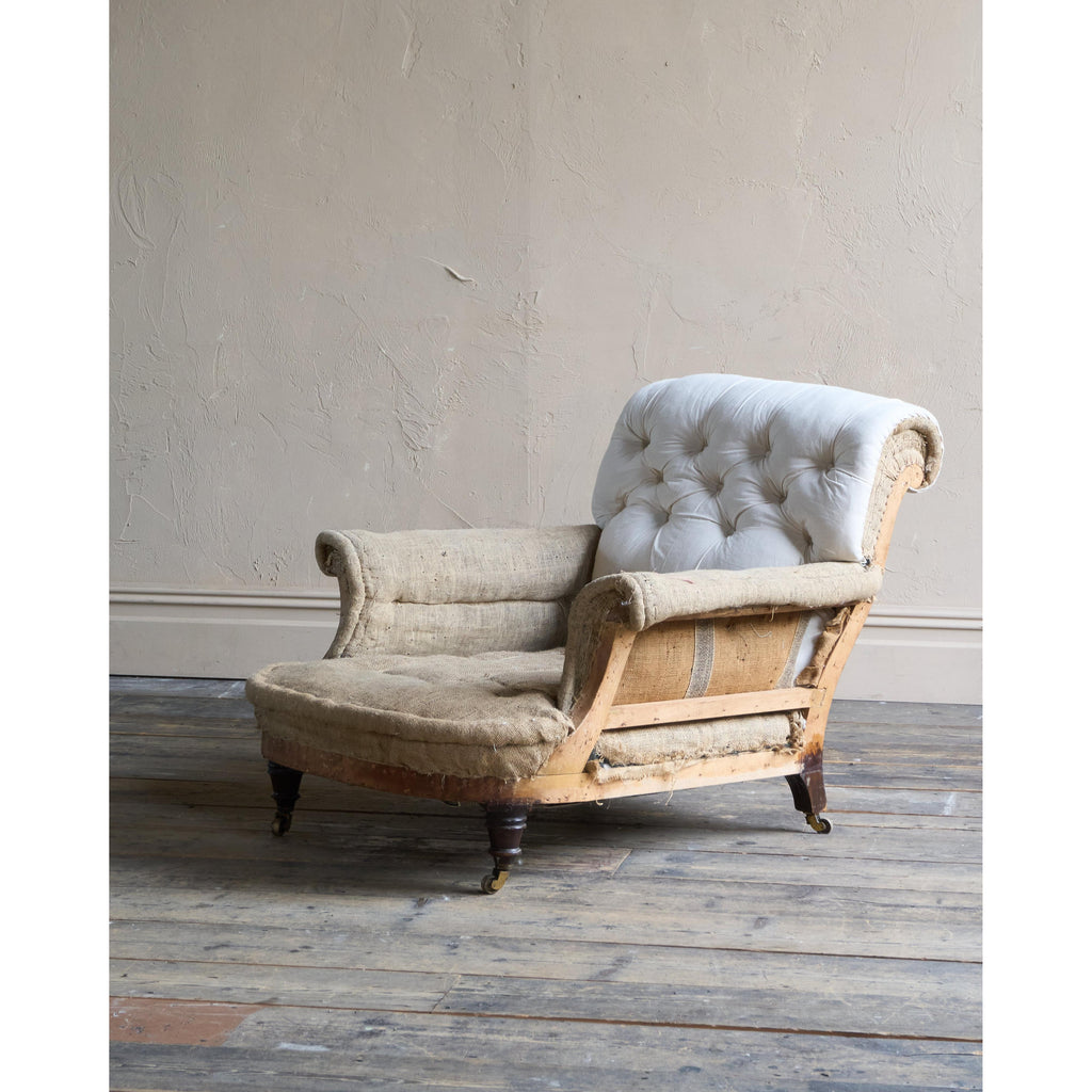 Antique Country House Armchair - Howard Club Chair Style-KONTRAST