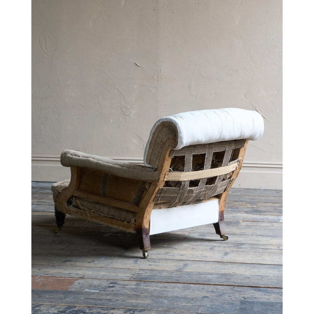 Antique Country House Armchair - Howard Club Chair Style-KONTRAST