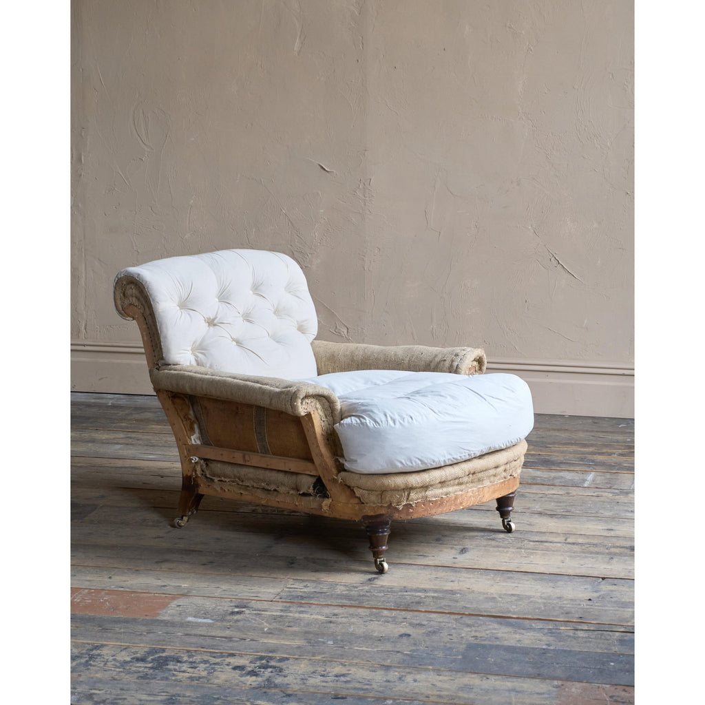 Antique Country House Armchair - Howard Club Chair Style-KONTRAST