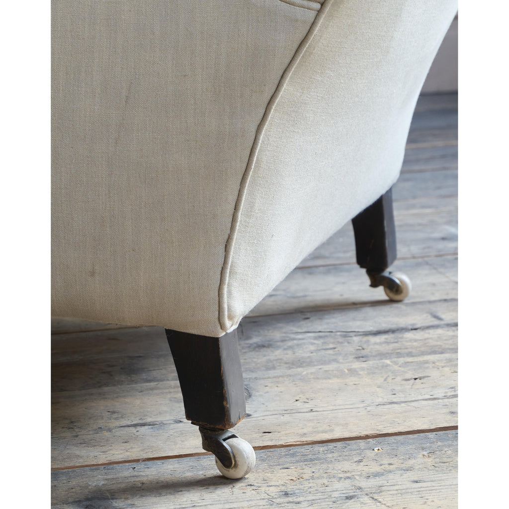 Antique Deep Seated Armchair-Antique Seating-KONTRAST
