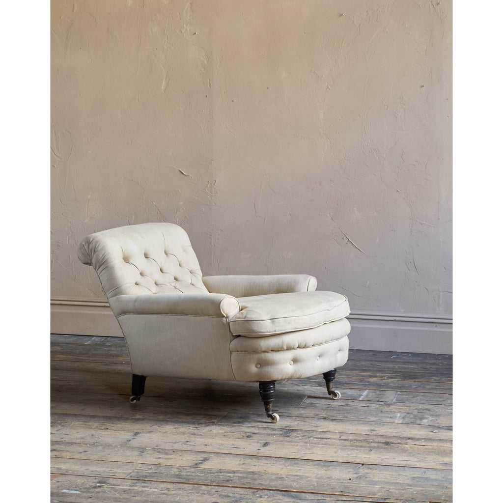 Antique Deep Seated Armchair-Antique Seating-KONTRAST